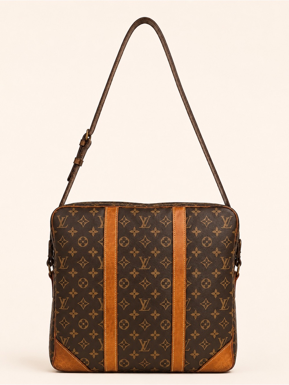 Louis Vuitton Grand Marceau Monogram Messenger Crossbody Bag w/ COA